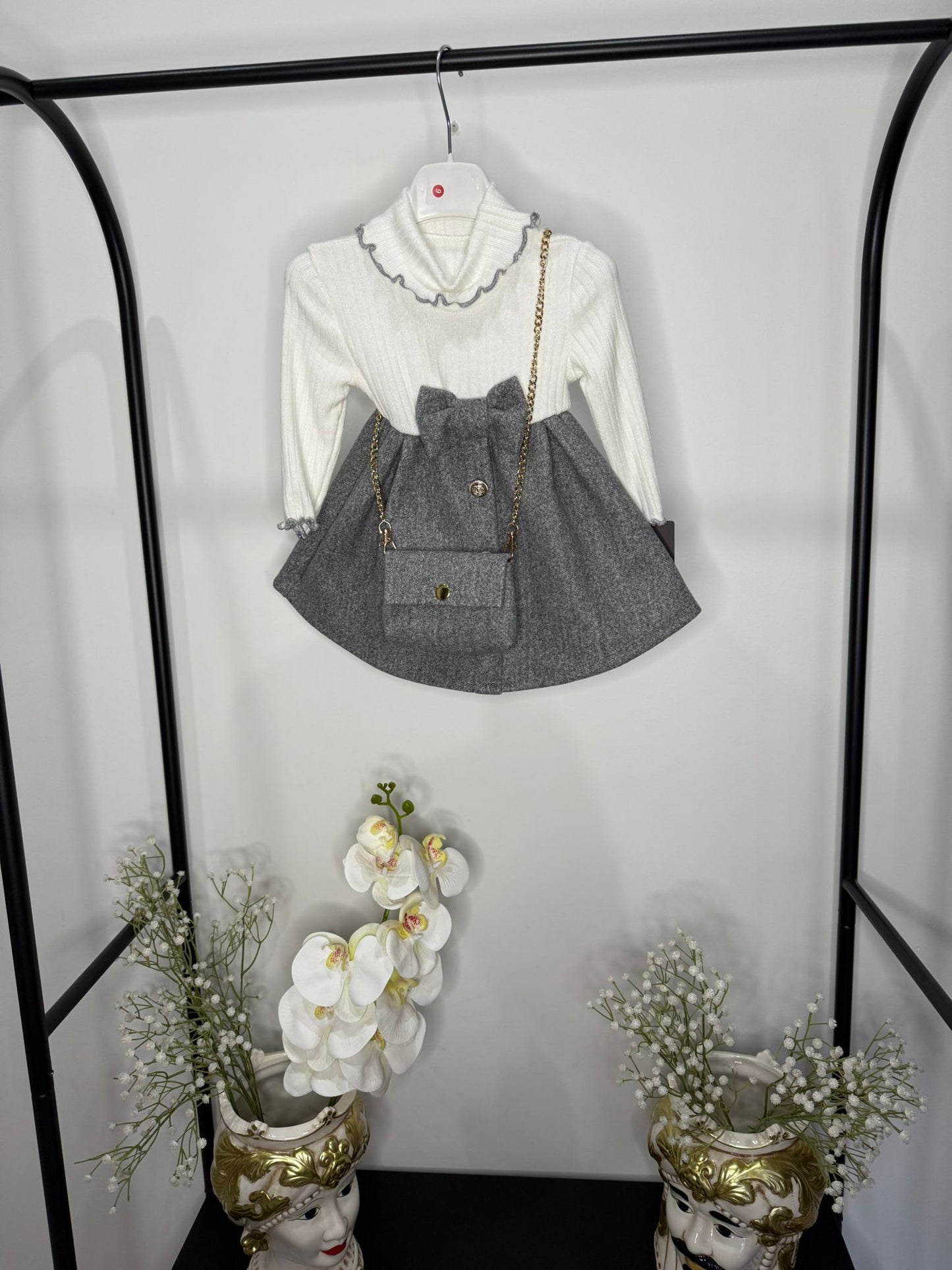 Abito bimba set con borsetta