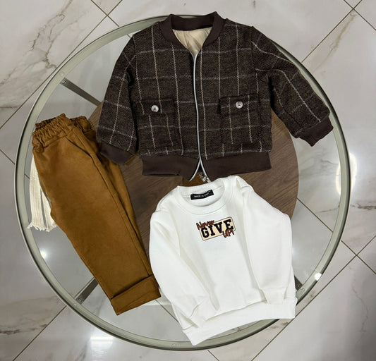 Completo 3 pezzi bimbo