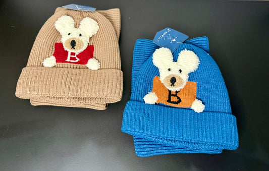 Cappello con scalda collo