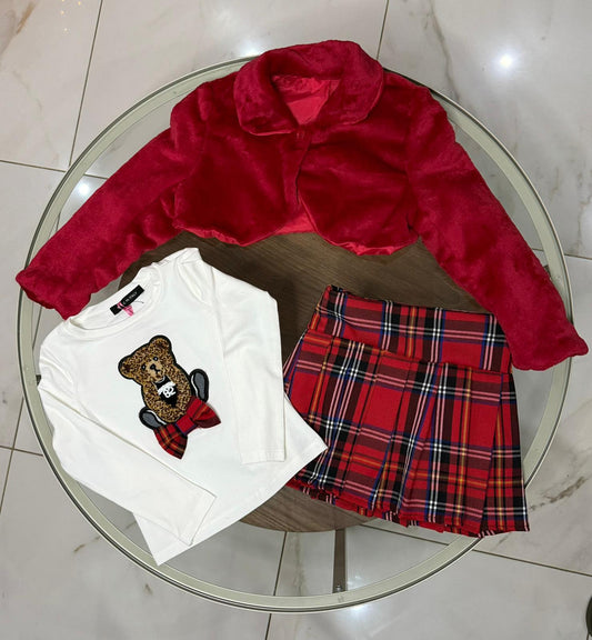 Completo con copri spalle